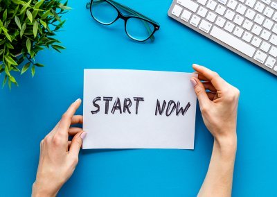Now is the Time to Start Something New