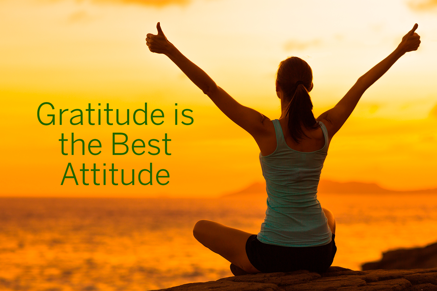 Stay positive and optimistic. Don’t give up.