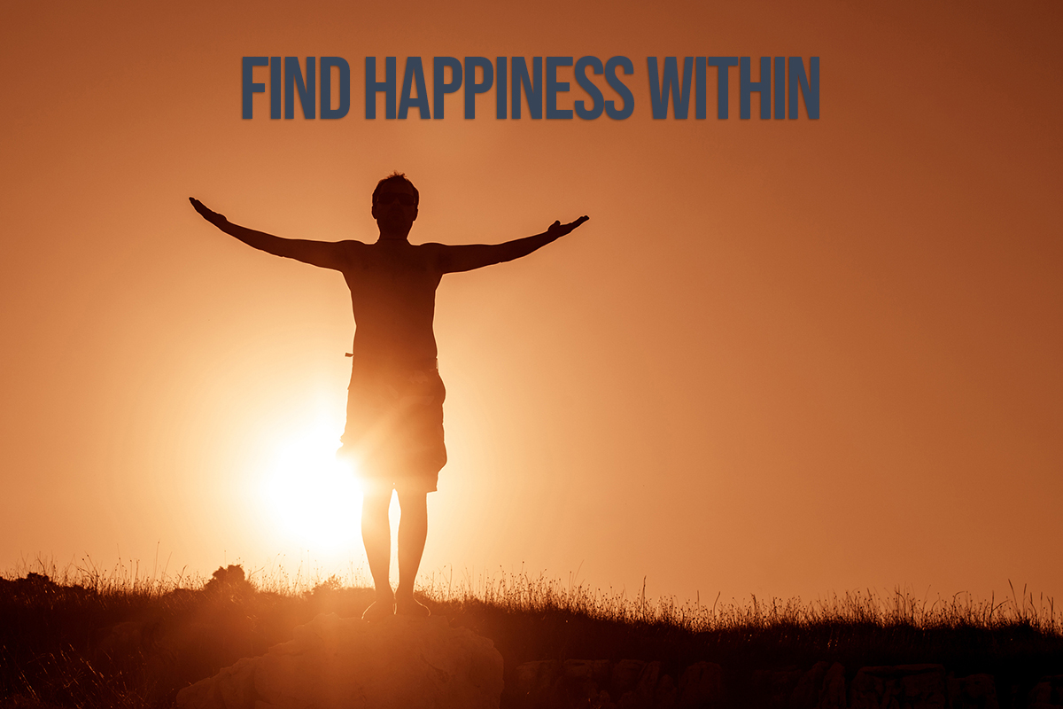 Happy is the man who loves what he has.