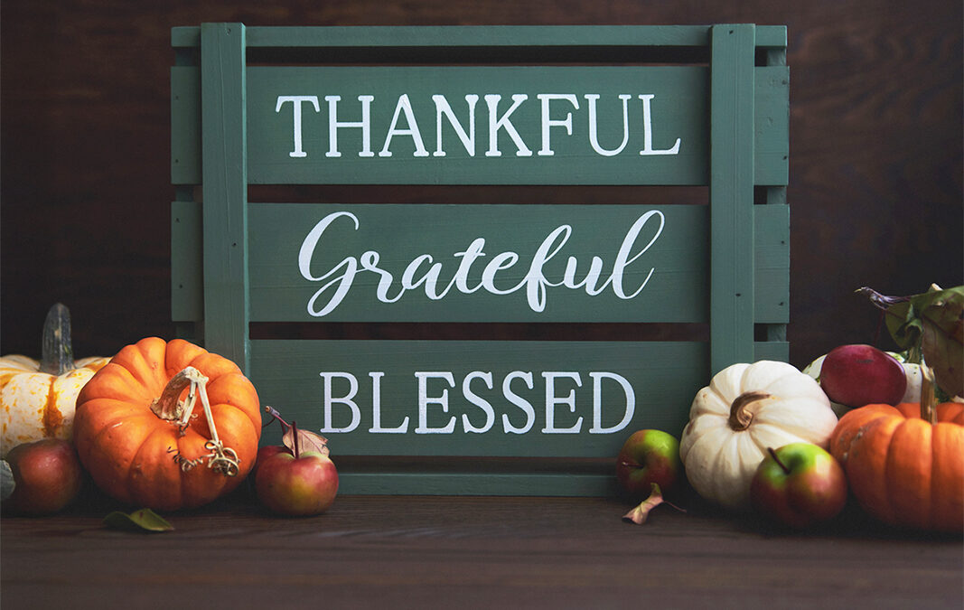 Be thankful every day.